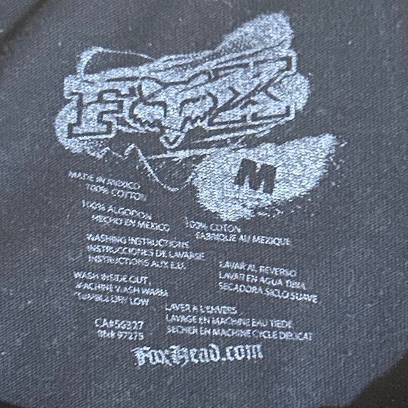 Fox Racing Graphic Tee shirt - Size M - Picture 3 of 4